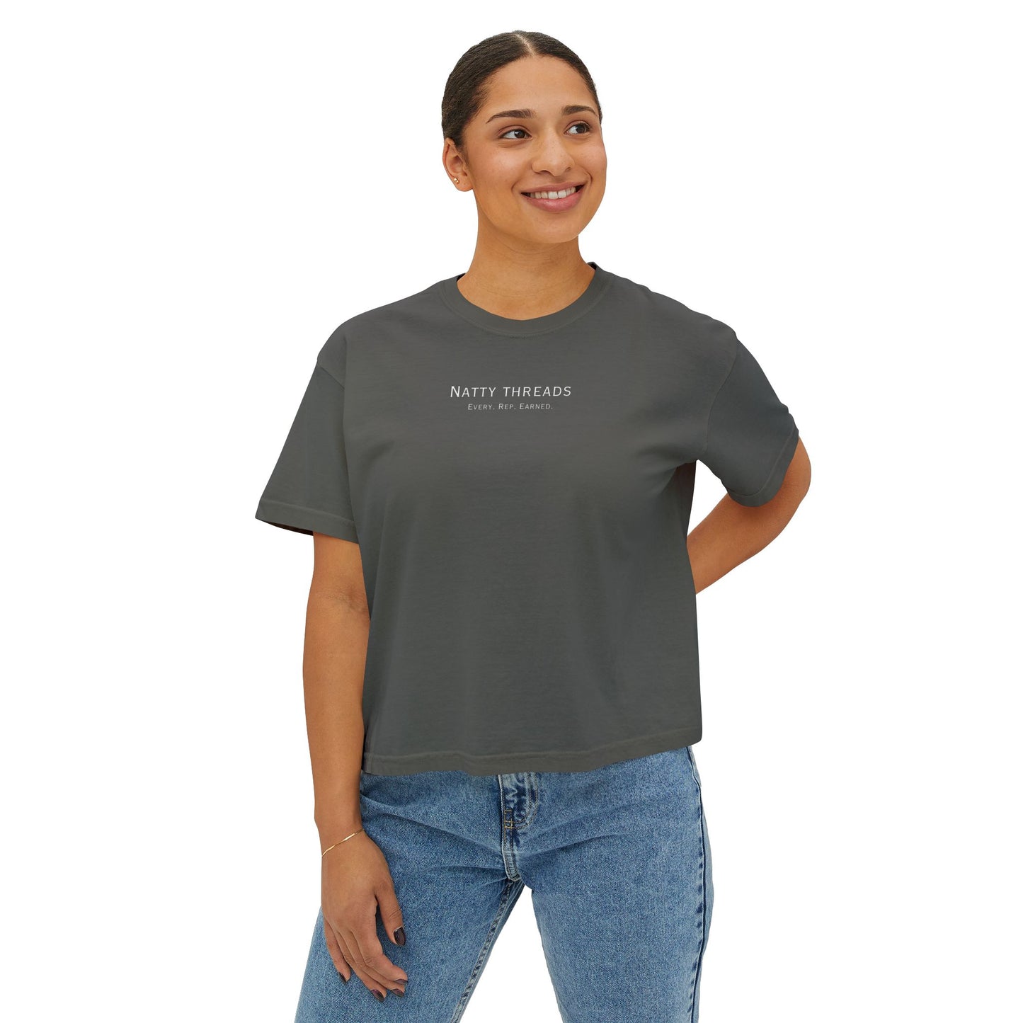 Natty Threads Women's Boxy T-Shirt