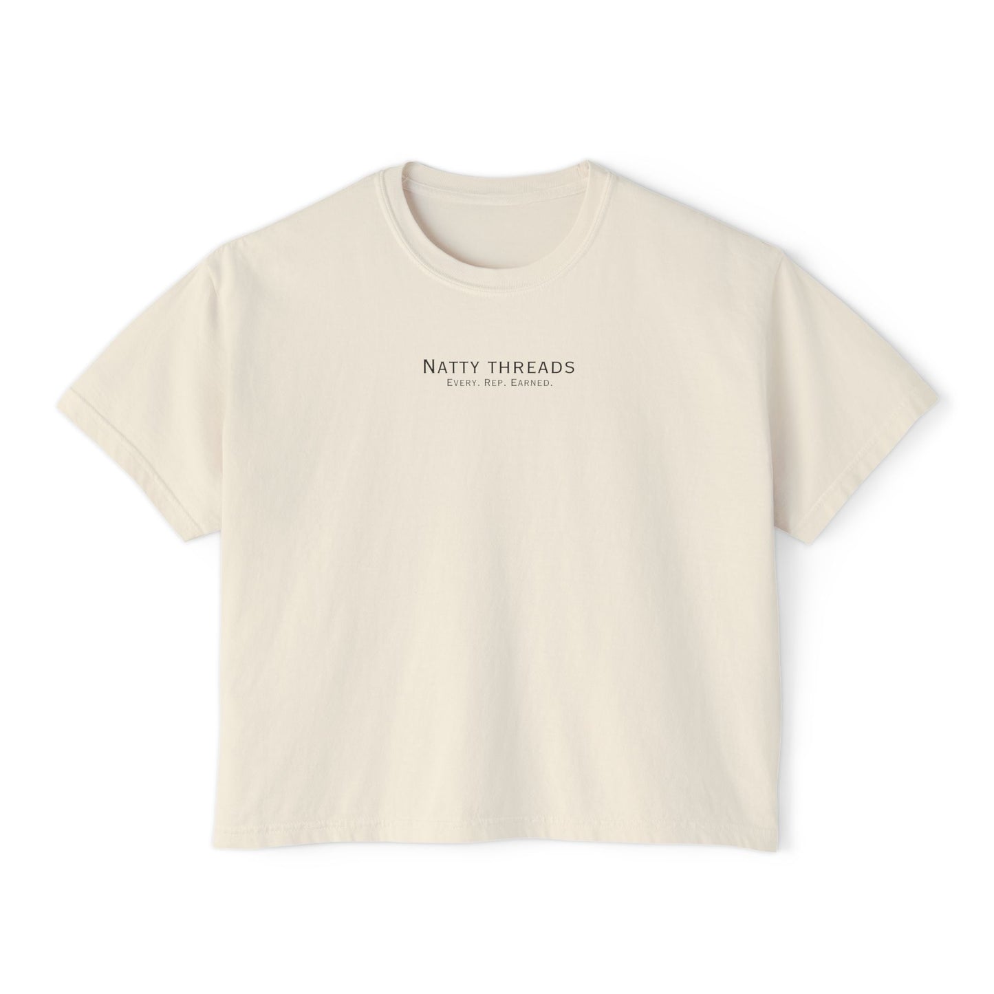Natty Threads Women's Boxy T-Shirt