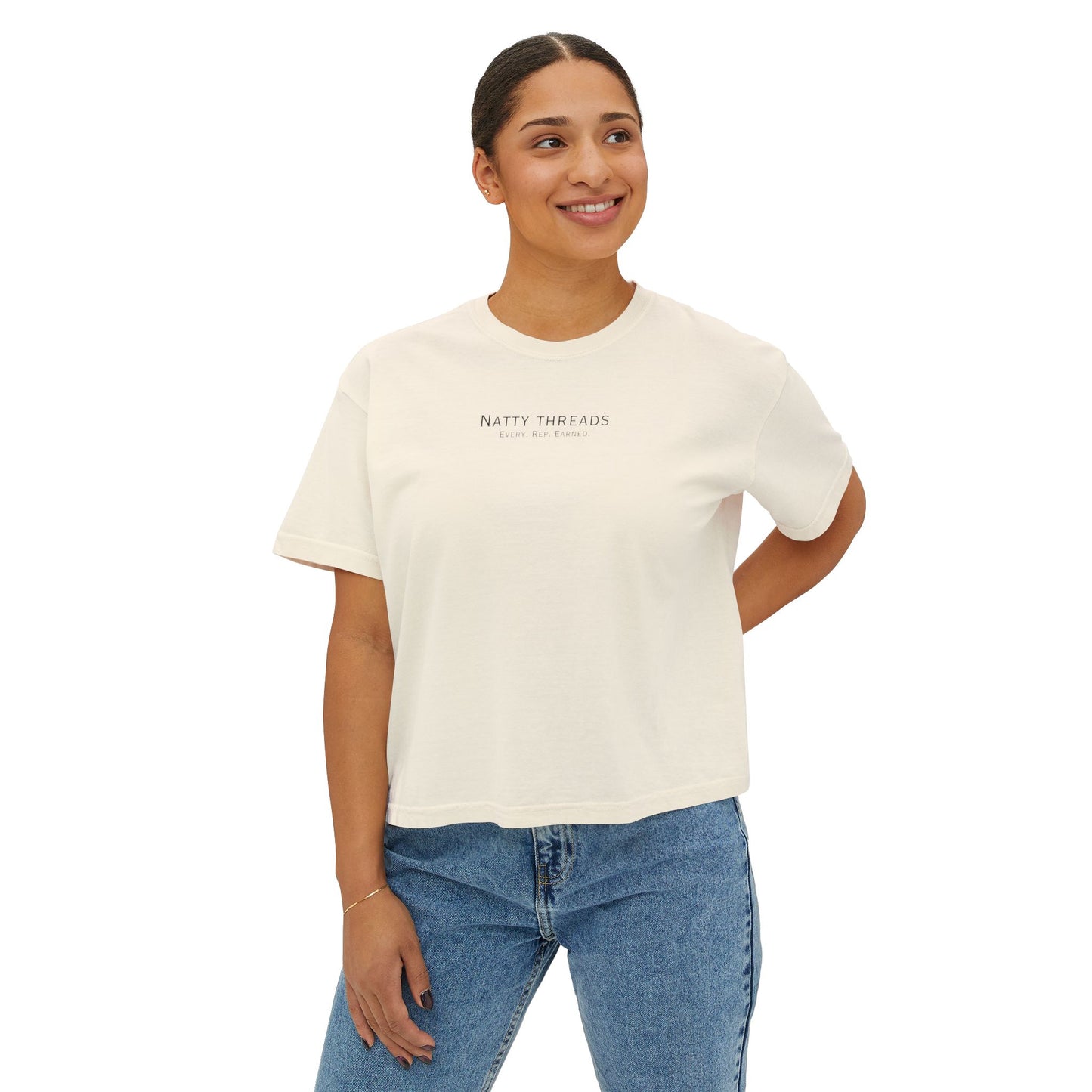 Natty Threads Women's Boxy T-Shirt
